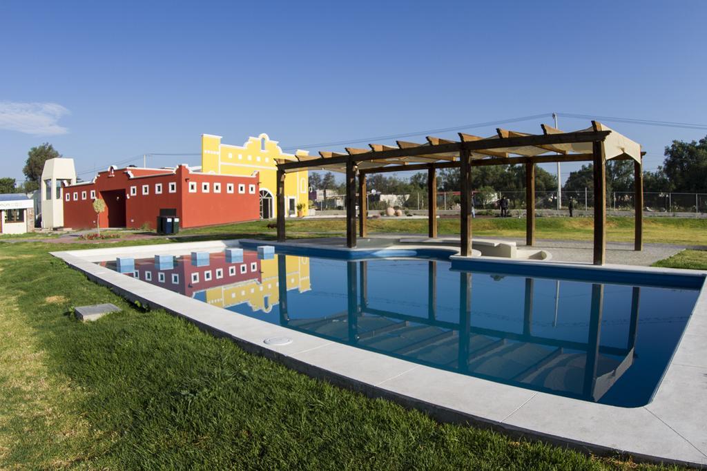 Teoticamp Hotel San Juan Teotihuacan Bagian luar foto